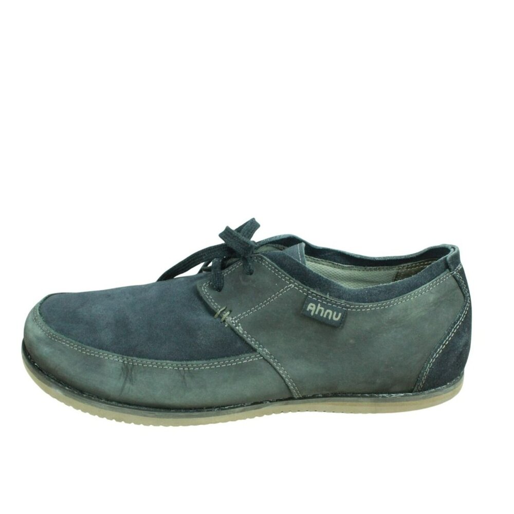 Ahnu Parkside Leather Lace Up Comfort Vibram Sole Casual Sneaker Shoes Size 12